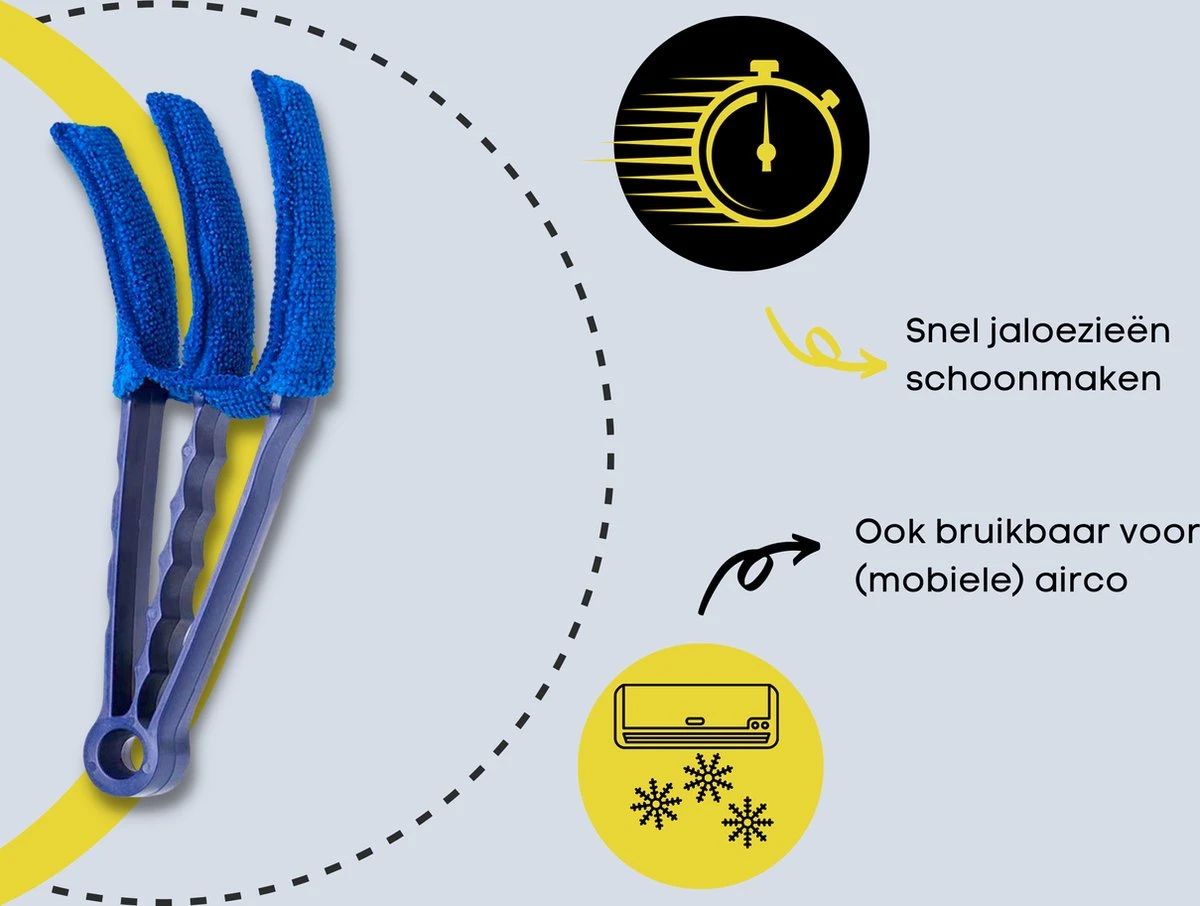 Merkloos Jaloezie Reiniger Plumeau - Jaloezie Stoffer - Lamellen Reiniger - Stof Verwijderen - Lamellen Stofvrij 2 Merkloos Jaloezie Reiniger Plumeau - Jaloezie Stoffer - Lamellen Reiniger - Stof Verwijderen - Lamellen Stofvrij - Afbeelding 2