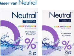 Neutral 0% Kleur Parfumvrij Waspoeder - 18 Wasbeurten - 1,188 Kg - Wasmiddel -Winkel Voor Schoonmaakartikelen 1200x913