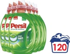 Persil® Persil Active Gel Universal - Vloeibaar Wasmiddel - Voordeelverpakking - 6 X 20 Wasbeurten -Winkel Voor Schoonmaakartikelen 1200x923