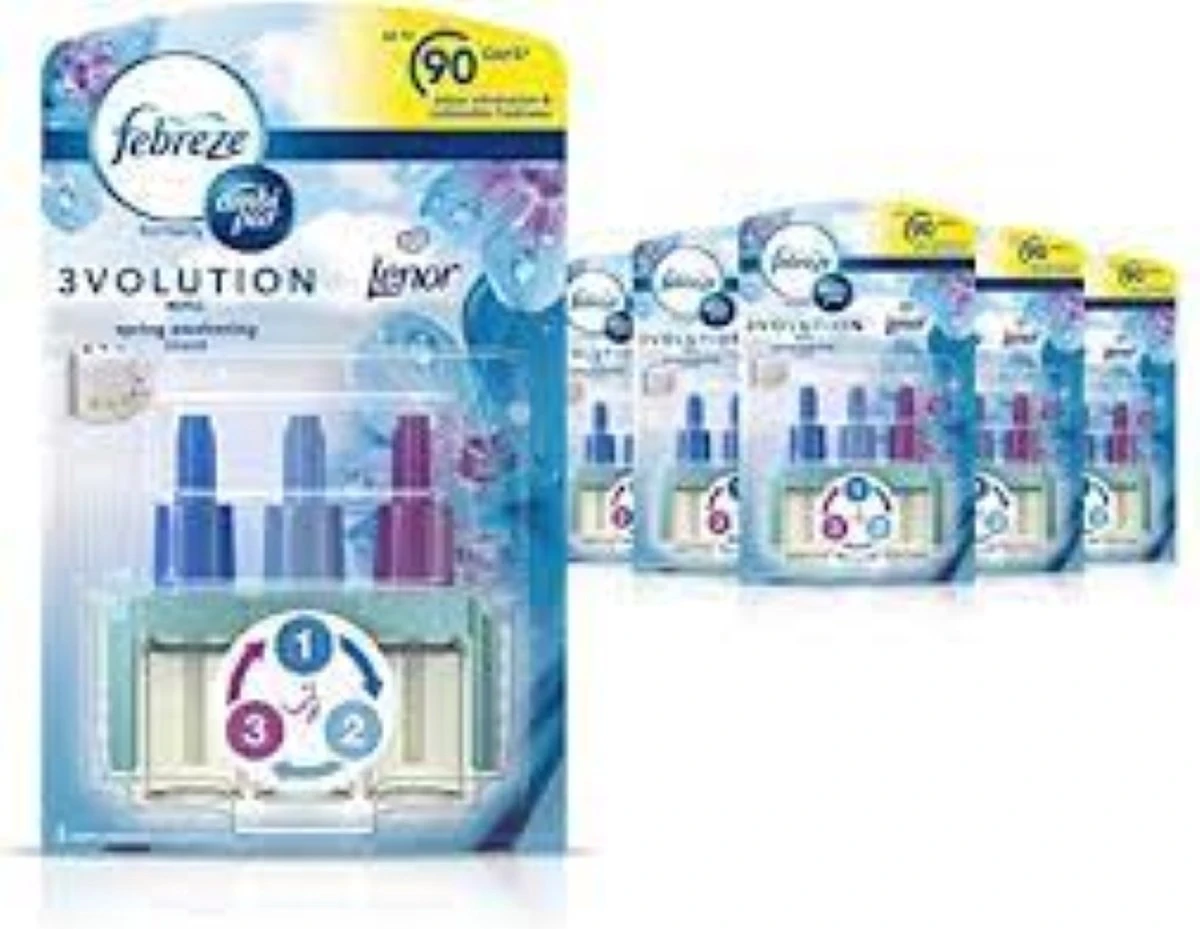 Ambi Pur 3Volution Navullingen Lenor Spring - Voordeelverpakking 6 X 20 Ml 1 Ambi Pur 3Volution Navullingen Lenor Spring - Voordeelverpakking 6 X 20 Ml