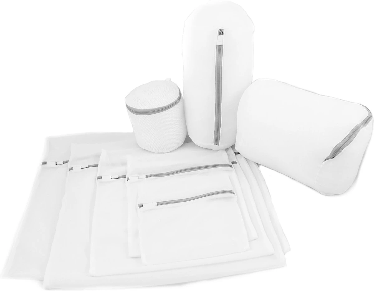 Product Depot Waszakken Voor Wasgoed - Waszak - Waszakje Lingerie - Wastas - Set Van 8 4 Product Depot Waszakken Voor Wasgoed - Waszak - Waszakje Lingerie - Wastas - Set Van 8 - Afbeelding 4