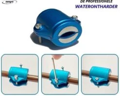 Magnetische Waterontharder - Professionele Waterontharder Magneet - Waterontkalker Waterleiding - Blauw - Anti Kalk