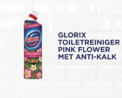 Glorix WC Powergel Toiletreiniger Pink Flower - 6 X 750 Ml - Voordeelverpakking -Winkel Voor Schoonmaakartikelen 1200x961 1