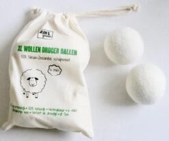 Jean's Goods Drogerballen - Droogballen - Wasdrogerballen - Wasdroger Ballen - Wasbol - Wasbollen - Wasballen - Energiebesparende Producten - Energiebesparend - Duurzaam Cadeau - RWS Wol - Zero Waste - Wasverzachter - Beige - 6 Stuks -Winkel Voor Schoonmaakartikelen 1200x997