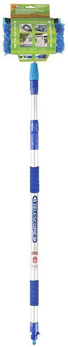 PROPLUS Pro Plus Wasborstel - Heavy Duty - Telescopische Steel - Uitschuifbaar Tot 3 Meter 4 PROPLUS Pro Plus Wasborstel - Heavy Duty - Telescopische Steel - Uitschuifbaar Tot 3 Meter - Afbeelding 4