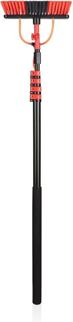 Umuzi Cleaning Telescopische Waterborstel - Uitschuifbare Schrobborstel Voor Ramen, Gevel En Huis - 1,3 Tot 4,6 Meter - Reiniger Met 4 Uitschuifbare Delen - Zeepdispenser Met Doseerknop -Winkel Voor Schoonmaakartikelen 273x1200 1