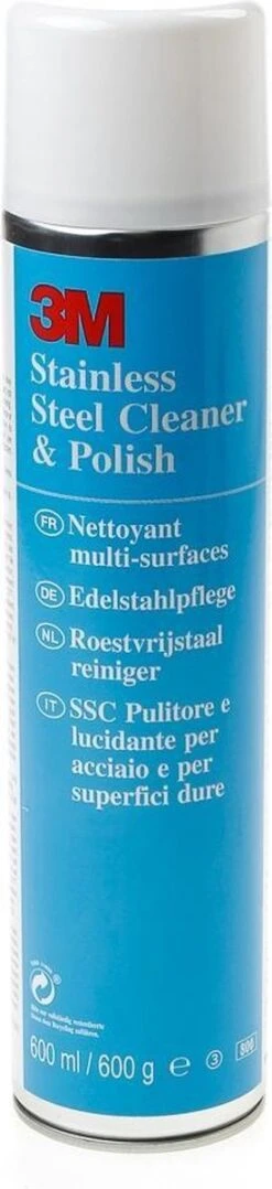 3M RVS Reiniger - 600 Ml -Winkel Voor Schoonmaakartikelen 275x1200
