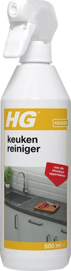 HG Keuken Reiniger - 500ml - Effectief En Hygiënisch - Voor Alle Afwasbare Oppervlakken 9 HG Keuken Reiniger - 500ml - Effectief En Hygiënisch - Voor Alle Afwasbare Oppervlakken -Winkel Voor Schoonmaakartikelen 315x1200 1