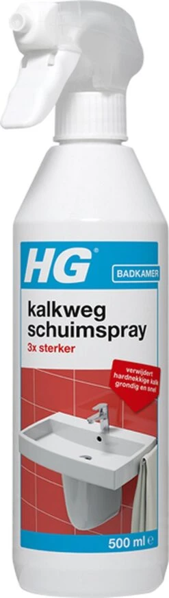 HG Kalkweg Schuimspray 3x Sterker - 500ml - Verwijdert Extreme Kalkresten - 100% Opgelost, 100% Resultaat 12 HG Kalkweg Schuimspray 3x Sterker - 500ml - Verwijdert Extreme Kalkresten - 100% Opgelost, 100% Resultaat -Winkel Voor Schoonmaakartikelen 340x1200