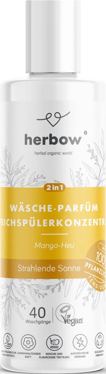 Herbow Proefpakket Wasparfum 6 Stuks 200ml (totaal 1200ml) 3 Herbow Proefpakket Wasparfum 6 Stuks 200ml (totaal 1200ml) - Afbeelding 3