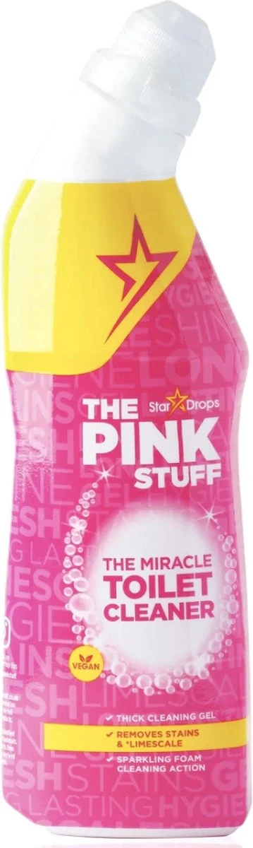 The Pink Stuff The Miracle Toilet Cleaner - Toiletreiniger - 750ml 6 The Pink Stuff The Miracle Toilet Cleaner - Toiletreiniger - 750ml - Afbeelding 6
