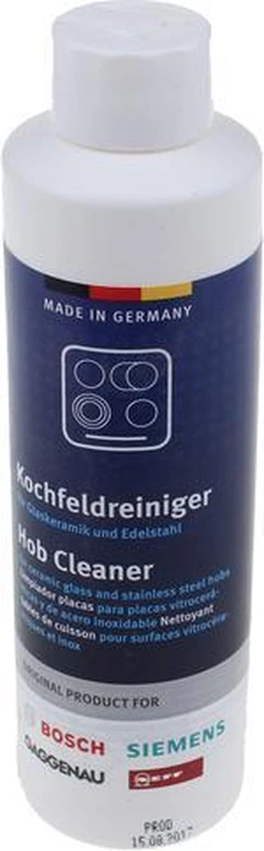 Bosch / Siemens Kookplaat Reiniger - 250 Ml 1 Bosch / Siemens Kookplaat Reiniger - 250 Ml