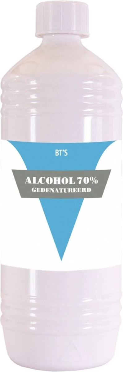 BTS 70% Gedenatureerde Alcohol 1000ML 1 BTS 70% Gedenatureerde Alcohol 1000ML