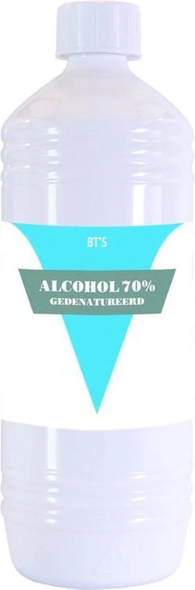 BTS 70% Gedenatureerde Alcohol 1000ML 2 BTS 70% Gedenatureerde Alcohol 1000ML - Afbeelding 2