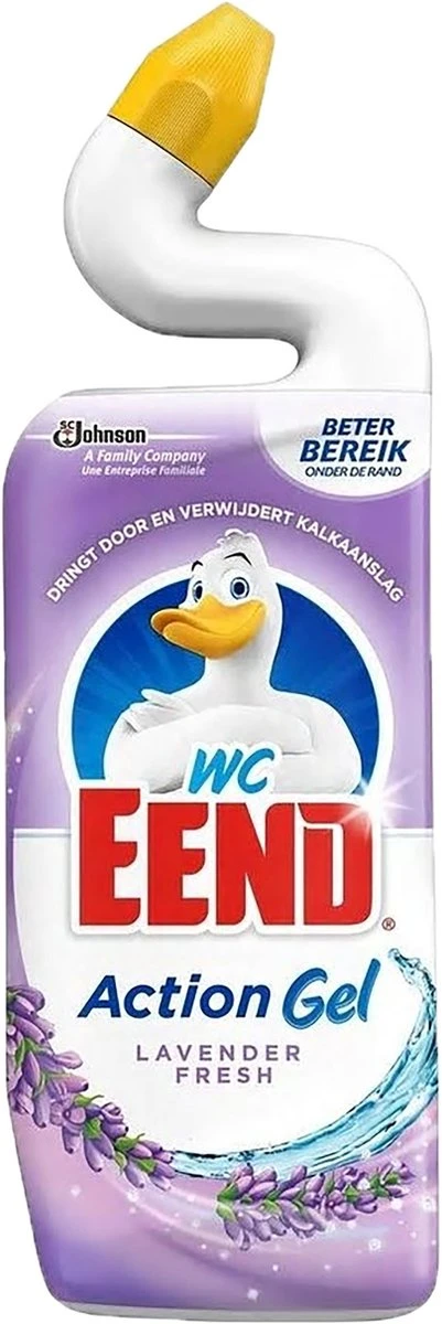 6x WC Eend Toiletreiniger Lavendel Fresh 750 Ml 3 6x WC Eend Toiletreiniger Lavendel Fresh 750 Ml - Afbeelding 3