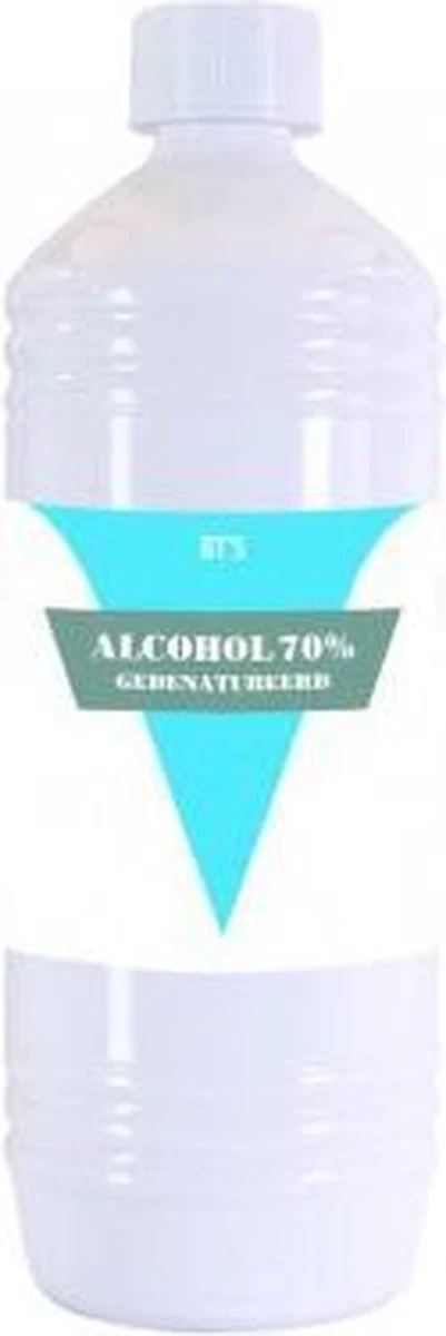 BTS 70% Gedenatureerde Alcohol 1000ML 3 BTS 70% Gedenatureerde Alcohol 1000ML - Afbeelding 3