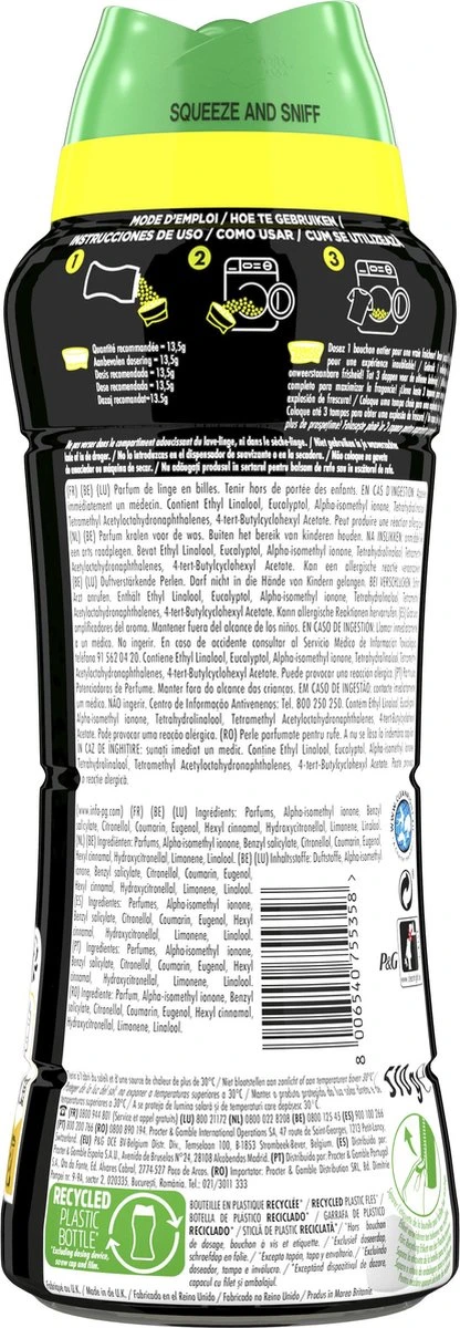 Lenor Unstoppables Geur Van Ariel Geurparels - In-Wash Geurbooster - 510g 5 Lenor Unstoppables Geur Van Ariel Geurparels - In-Wash Geurbooster - 510g - Afbeelding 5