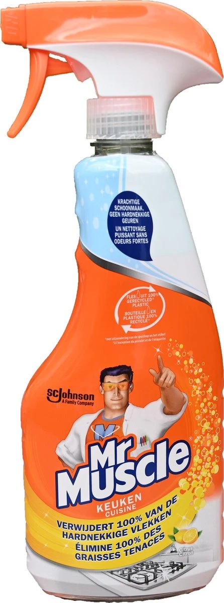 3 X Mr Muscle Keuken Reiniger Spray - Keukenreiniger - 3 X 500ml 3 3 X Mr Muscle Keuken Reiniger Spray - Keukenreiniger - 3 X 500ml - Afbeelding 3