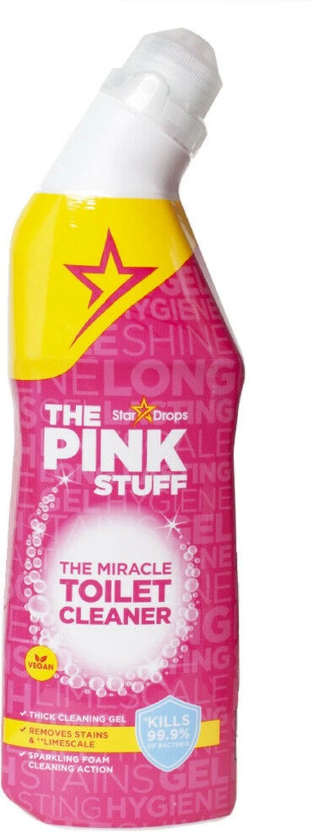 The Pink Stuff The Miracle Toilet Cleaner - Toiletreiniger - 750ml 7 The Pink Stuff The Miracle Toilet Cleaner - Toiletreiniger - 750ml - Afbeelding 7