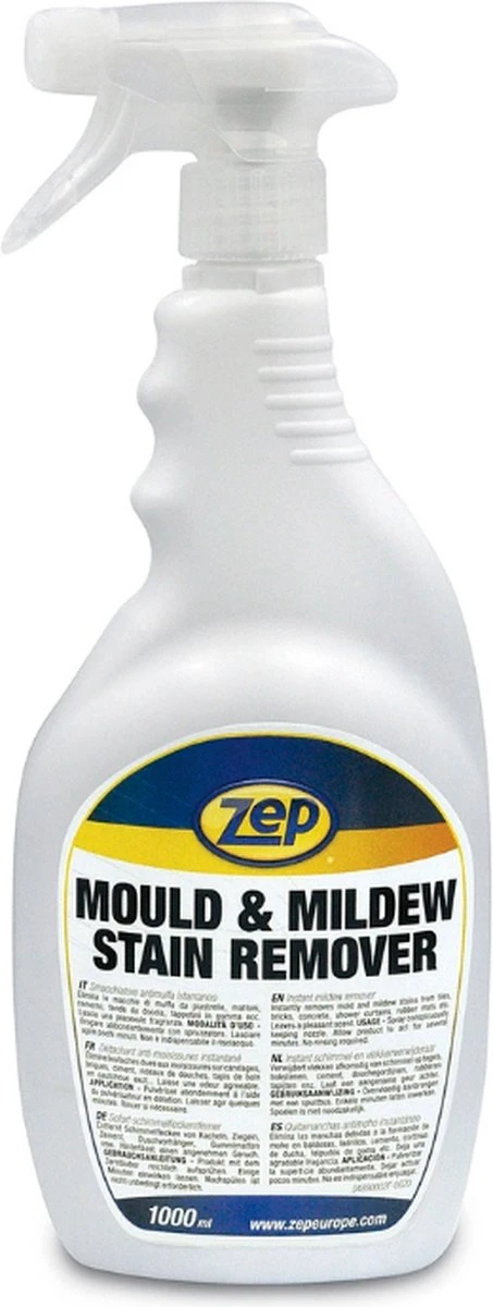 Zep Instant Schimmel- En Vlekkenverwijderaar Mould & Mildew Stain Remover 1 Zep Instant Schimmel- En Vlekkenverwijderaar Mould & Mildew Stain Remover