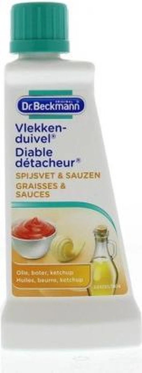 Dr. Beckmann Vlekkenduivel Spijsvet & Sauzen 50 Ml 5 Dr. Beckmann Vlekkenduivel Spijsvet & Sauzen 50 Ml - Afbeelding 5