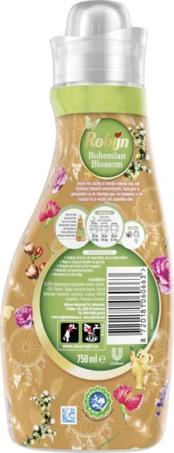 Robijn Collections Bohemian Blossom Wasverzachter - 8 X 30 Wasbeurten - Voordeelverpakking 12 Robijn Collections Bohemian Blossom Wasverzachter - 8 X 30 Wasbeurten - Voordeelverpakking -Winkel Voor Schoonmaakartikelen 460x1200 1