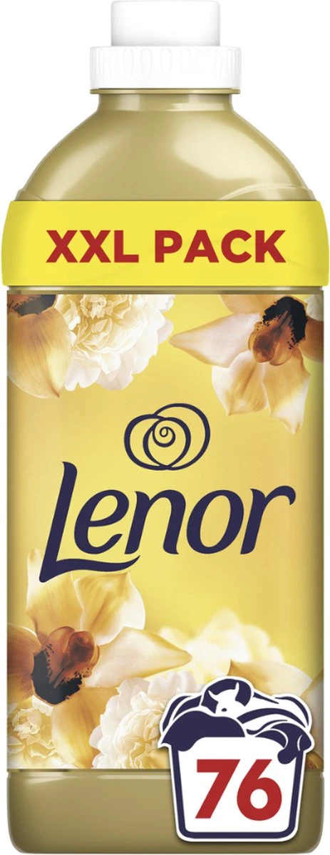 Lenor - Gouden Orchidee - Wasverzachter - 76 Wasbeurten 1748ml 1 Lenor - Gouden Orchidee - Wasverzachter - 76 Wasbeurten 1748ml