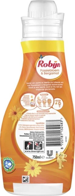 Robijn Classics Passiebloem & Bergamot Wasverzachter - 4 X 30 Wasbeurten - Voordeelverpakking 12 Robijn Classics Passiebloem & Bergamot Wasverzachter - 4 X 30 Wasbeurten - Voordeelverpakking -Winkel Voor Schoonmaakartikelen 464x1200 9