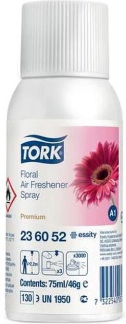 Tork Navulling Voor Luchtverfrisser Bloemen Systeem A1 Flacon Van 75 Ml -Winkel Voor Schoonmaakartikelen 470x1200