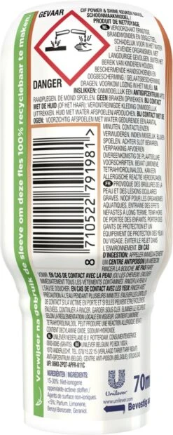 Cif CleanBoost Power & Shine Keuken Ecorefill Capsules - 10 X 70 Ml - Voordeelverpakking 9 Cif CleanBoost Power & Shine Keuken Ecorefill Capsules - 10 X 70 Ml - Voordeelverpakking -Winkel Voor Schoonmaakartikelen 478x1200 7