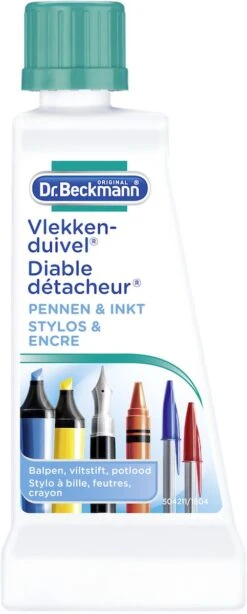Dr. Beckmann Vlekkenduivel Pennen En Inkt 50 Ml -Winkel Voor Schoonmaakartikelen 483x1200 2