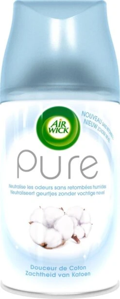 Air Wick Freshmatic Automatische Spray Luchtverfrisser - Pure Zachtheid Van Katoen Navulling - 3 Stuks - Voordeelverpakking 9 Air Wick Freshmatic Automatische Spray Luchtverfrisser - Pure Zachtheid Van Katoen Navulling - 3 Stuks - Voordeelverpakking -Winkel Voor Schoonmaakartikelen 484x1200 6