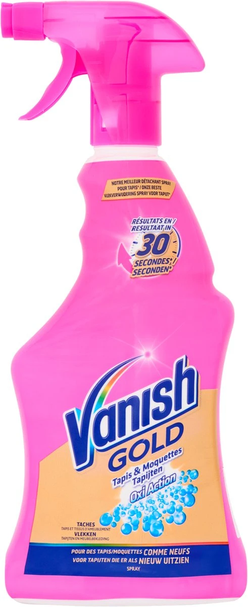 Vanish Oxi Action Gold Vlekverwijderaar Spray - 500ml X2 6 Vanish Oxi Action Gold Vlekverwijderaar Spray - 500ml X2 - Afbeelding 6