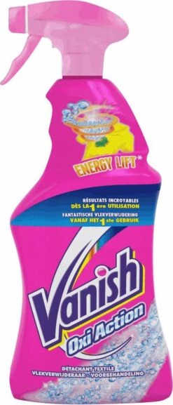Vanish Oxi Action Spray Voorbehandeling - 750 Ml - Vlekverwijderaar -Winkel Voor Schoonmaakartikelen 514x1200