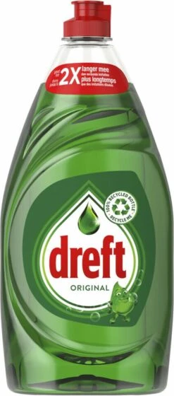 Dreft Platinum Quickwash Original - Vloeibaar Afwasmiddel - Tot 3x Sneller Schoonmaken Van Het Vet - Voordeelverpakking 8 X 780ml -Winkel Voor Schoonmaakartikelen 529x1200 1