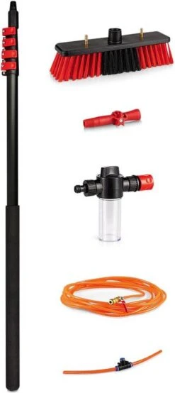 Merkloos Telescoopsteel Ramenwassen 4,6M - Met Borstel & Waterdoorvoer - Voor Ramen - Watertoevoer - Borstel 19 Merkloos Telescoopsteel Ramenwassen 4,6M - Met Borstel & Waterdoorvoer - Voor Ramen - Watertoevoer - Borstel -Winkel Voor Schoonmaakartikelen 535x1200