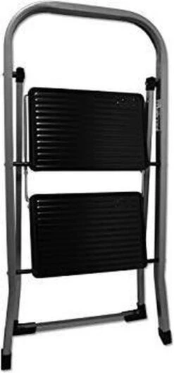Excellent Houseware Inklapbare Keukentrap - 2 Treden - Tot 150kg - Metaal 9 Excellent Houseware Inklapbare Keukentrap - 2 Treden - Tot 150kg - Metaal -Winkel Voor Schoonmaakartikelen 561x1200 2