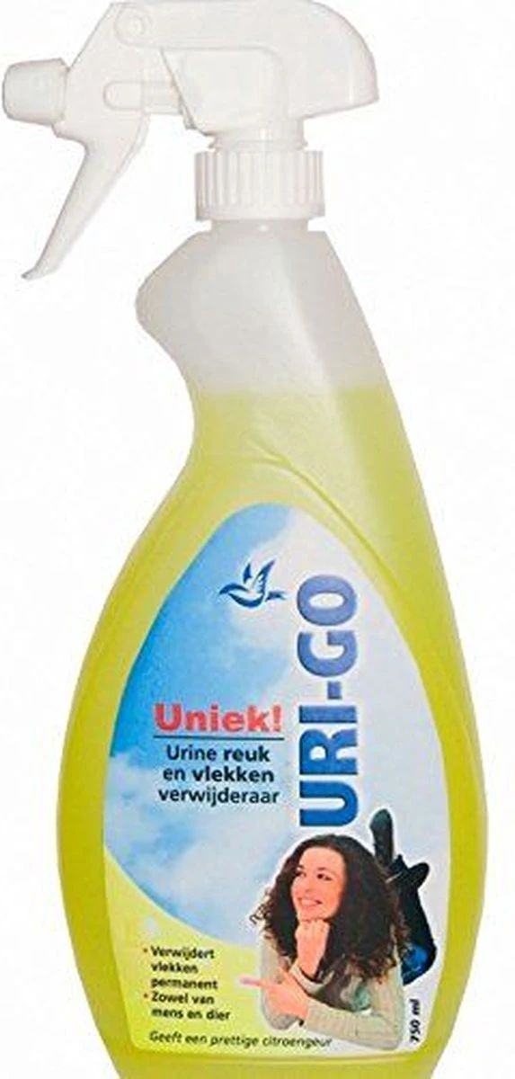 Uri-go Urinegeur En -vlekverwijderaar 750ml 3 Uri-go Urinegeur En -vlekverwijderaar 750ml - Afbeelding 3