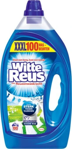 Witte Reus Gel Wasmiddel- Kwartaalverpakking - 100 Wasbeurten 13 Witte Reus Gel Wasmiddel- Kwartaalverpakking - 100 Wasbeurten -Winkel Voor Schoonmaakartikelen 581x1200
