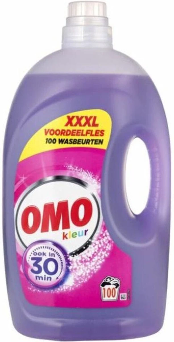 Omo Wasmiddel Kleur - 100 Wasbeurten 1 Omo Wasmiddel Kleur - 100 Wasbeurten