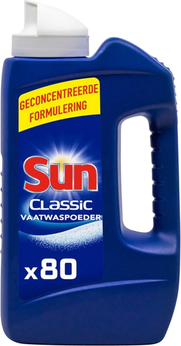 SUN® Sun Vaatwaspoeder 1,36KG - 80 Wasbeurten 7 SUN® Sun Vaatwaspoeder 1,36KG - 80 Wasbeurten - Afbeelding 7