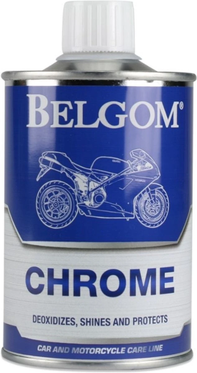 Belgom Chrome Chroom Poets 250ml 2 Belgom Chrome Chroom Poets 250ml - Afbeelding 2