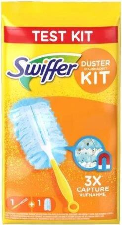 Swiffer Stof Magneet Starter Kit (handle + 1 Linnen) 5 Swiffer Stof Magneet Starter Kit (handle + 1 Linnen) -Winkel Voor Schoonmaakartikelen 650x1200 1
