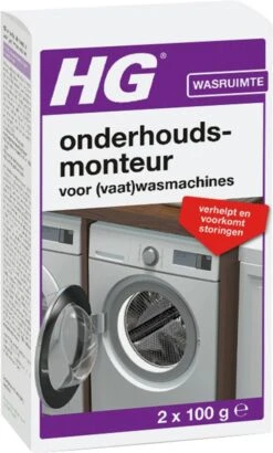HG Onderhoudsmonteur - 2 X 100 Ml - Verhelpt En Voorkomt Storingen - Voor Een Langere Levensduur Van De Vaatwasser En Wasmachine - Biologisch Afbreekbaar -Winkel Voor Schoonmaakartikelen 723x1200 2
