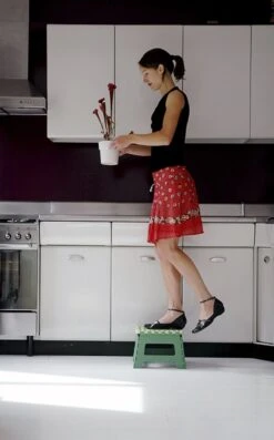 PUHLMANN - Inklapbare Kruk, JAMES, Plastic, Groen, 22 Cm Hoog, Max 100kilo -Winkel Voor Schoonmaakartikelen 746x1200 4