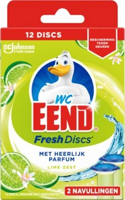 WC Eend Fresh Discs Navul Duo Lime 72 Ml 11 WC Eend Fresh Discs Navul Duo Lime 72 Ml -Winkel Voor Schoonmaakartikelen 752x1200