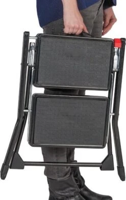 Huishoudtrap Opstapje Handy Zwart 2 Treden 8 Huishoudtrap Opstapje Handy Zwart 2 Treden -Winkel Voor Schoonmaakartikelen 754x1200