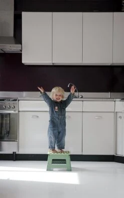 PUHLMANN - Inklapbare Kruk, JAMES, Plastic, Groen, 22 Cm Hoog, Max 100kilo -Winkel Voor Schoonmaakartikelen 755x1200 4