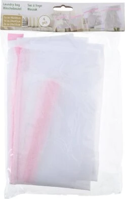 Merkloos Orange85 Waszakken 4 Stuks - 4 Maten - Lingerie - Bh - Schoenen - Schoenen -Winkel Voor Schoonmaakartikelen 756x1200