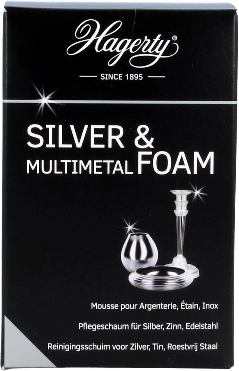 Hagerty Silver & Multi Metal Foam - 185 Ml 1 Hagerty Silver & Multi Metal Foam - 185 Ml
